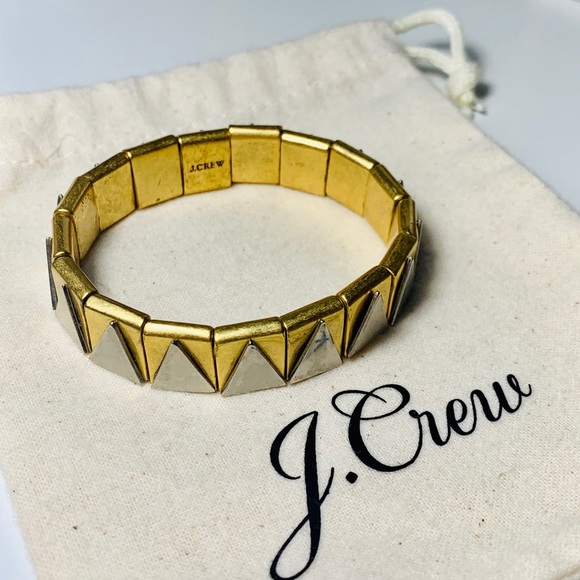 J. Crew Jewelry - J. Crew Gold Stretchy Bracelet